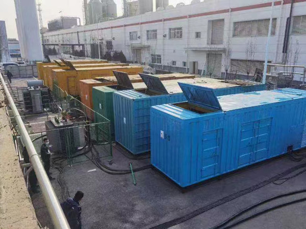 南开柴油发电机出租案例展示